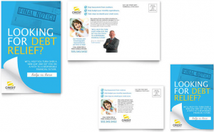Consumer Credit Counseling Postcard Template
